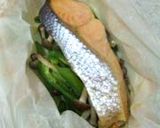 ★レンジで塩鮭と野菜の酒蒸し　*Yｍ*作り方4写真