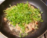豆苗とツナのパスタ作り方5写真