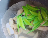 簡単！いかと絹さやの塩炒め作り方4写真