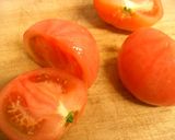 清酒で煮た☆トマトのゼリー作り方1写真