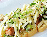 厚揚げの照焼きチキンと青ねぎのチーズ焼き作り方5写真