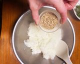 はんぺん大葉入りおにぎり作り方4写真
