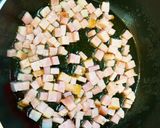 ネギ味噌のカルボナーラ　豆乳仕立て作り方4写真