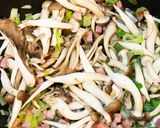 ネギ味噌のカルボナーラ　豆乳仕立て作り方5写真
