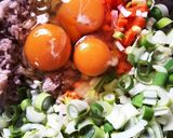ほうれん草いっぱいチャーハン作り方3写真