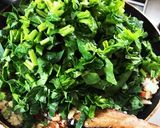ほうれん草いっぱいチャーハン作り方5写真