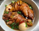台湾風🇹🇼五香粉香るパイン豚足煮込み【猪脚飯】🍍🐖作り方6写真