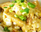 もう一品欲しい時に！木綿豆腐と卵の甘辛煮作り方8写真