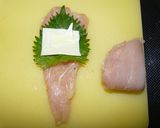 ささみカツin大葉とチーズ作り方2写真