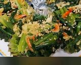 天かす入☆干し海老とほうれん草のおひたし作り方6写真