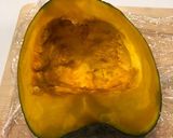 レンチンで簡単にカット♪かぼちゃの煮物作り方1写真