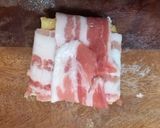 厚揚げの豚バラ巻きバルサミコソース仕立て作り方4写真