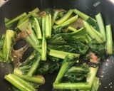 小松菜とたらこのバター醤油作り方4写真