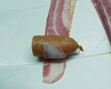 超簡単♪ウインナーのベーコン巻き焼き作り方4写真