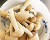 全てレンジキムチ生姜焼豚こまのせドーム蒸作り方6写真