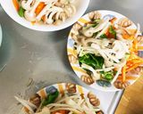 全てレンジキムチ生姜焼豚こまのせドーム蒸作り方10写真