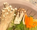 切って入れるだけ♫白だしで簡単豆乳鍋作り方1写真