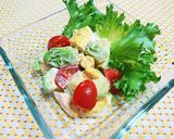 アボカドと茹で卵のオーロラソース和え作り方3写真