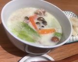 切って入れるだけ♫白だしで簡単豆乳鍋作り方5写真