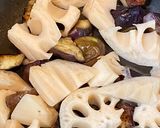 甘辛たれ♪茄子・レンコン・牛肉ピリ辛炒め作り方8写真