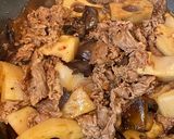 甘辛たれ♪茄子・レンコン・牛肉ピリ辛炒め作り方9写真