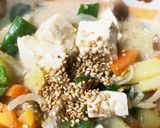 全てレンジ肉なし味噌ミルク豆腐春雨炒め煮作り方20写真