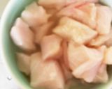 全てレンジ胸肉根菜のトンテキソース蒸し煮作り方2写真