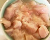 全てレンジ胸肉根菜のトンテキソース蒸し煮作り方3写真