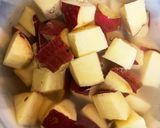 全てレンジ胸肉根菜のトンテキソース蒸し煮作り方4写真