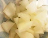 全てレンジ胸肉根菜のトンテキソース蒸し煮作り方5写真
