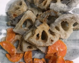 鶏と根菜とあるもの野菜の黒酢あん作り方8写真