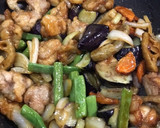 鶏と根菜とあるもの野菜の黒酢あん作り方11写真