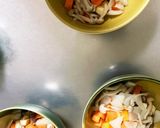 全てレンジ胸肉根菜のトンテキソース蒸し煮作り方10写真