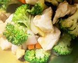 全てレンジ胸肉根菜のトンテキソース蒸し煮作り方13写真