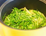 水菜のポタージュ作り方2写真