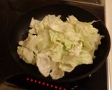 ミズダコとキャベツの味噌クリーム炒め作り方5写真