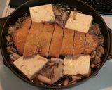 堅豆腐ときのこのカツ煮込み☆作り方8写真