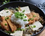 堅豆腐ときのこのカツ煮込み☆作り方9写真