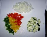 夏野菜たっぷり★トマトリゾット作り方1写真
