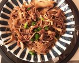 糸こんにゃくと牛肉の中華炒め作り方4写真