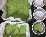 油不使用♪卵白消費♪おから抹茶ケーキ作り方5写真