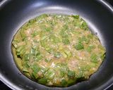 簡単！焼売の残りでチヂミ☆小麦粉不要作り方4写真