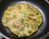 簡単！焼売の残りでチヂミ☆小麦粉不要作り方5写真