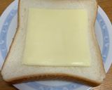 焼くだけ簡単☆ブルーベリーチーズトースト作り方2写真