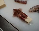 出汁がしみてる！ボウズイカの高野豆腐詰め作り方5写真