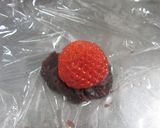 お豆腐で♡やわらか　いちご大福作り方1写真