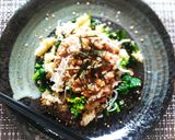 菜の花の納豆ちらし♪サラダ風作り方3写真