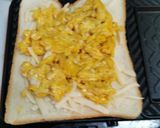 オムチーズのホットサンド作り方5写真