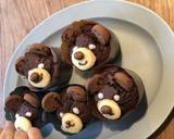 くまチョコマフィン　チョコカップケーキ作り方11写真