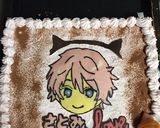 すとぷりさとみくんデコレーションケーキ作り方9写真